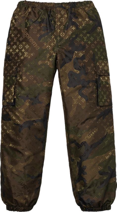 lv camo pants